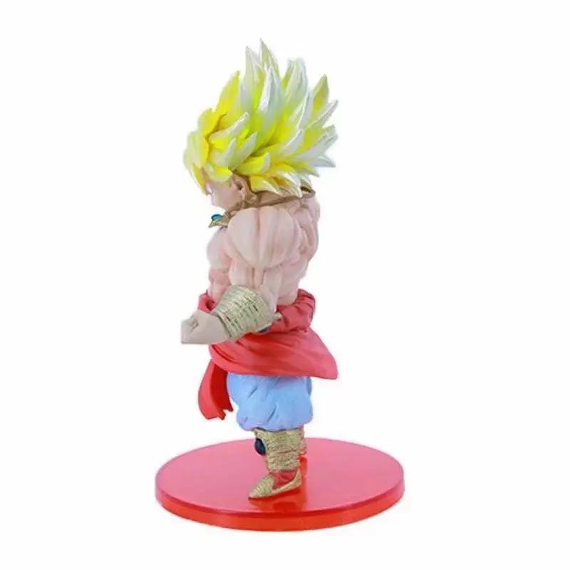 드래곤볼 근육 브로리 14cm 슈퍼 사이언 애니메이션 피규어 액션 모델 팬 컬렉션 데스크탑 장식품