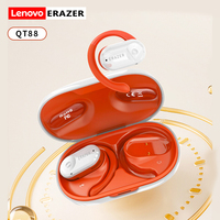 Lenovo ERAZER QT88 Wireless Earphones HiFI Stereo Waterproof IPX4 Earbuds Bone Conduction Headset 400mAh Battery Earphone W/ Mic