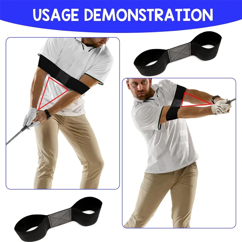 PGM Practice Guide Golf Swing Exercisers Training Aids Outdoor Golf Training Corrective Arm Posture Correction Armband Belt
