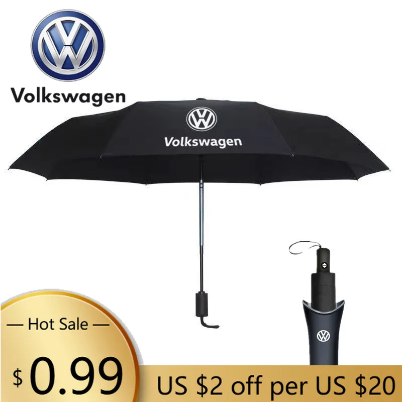 

Новинка 2026 года: Складные полуавтоматические зонты с защитой от УФ-излучения для автомобилей Volkswagen (включая Golf, Touareg, Tiguan, Beetle) с логотипом Volkswagen.