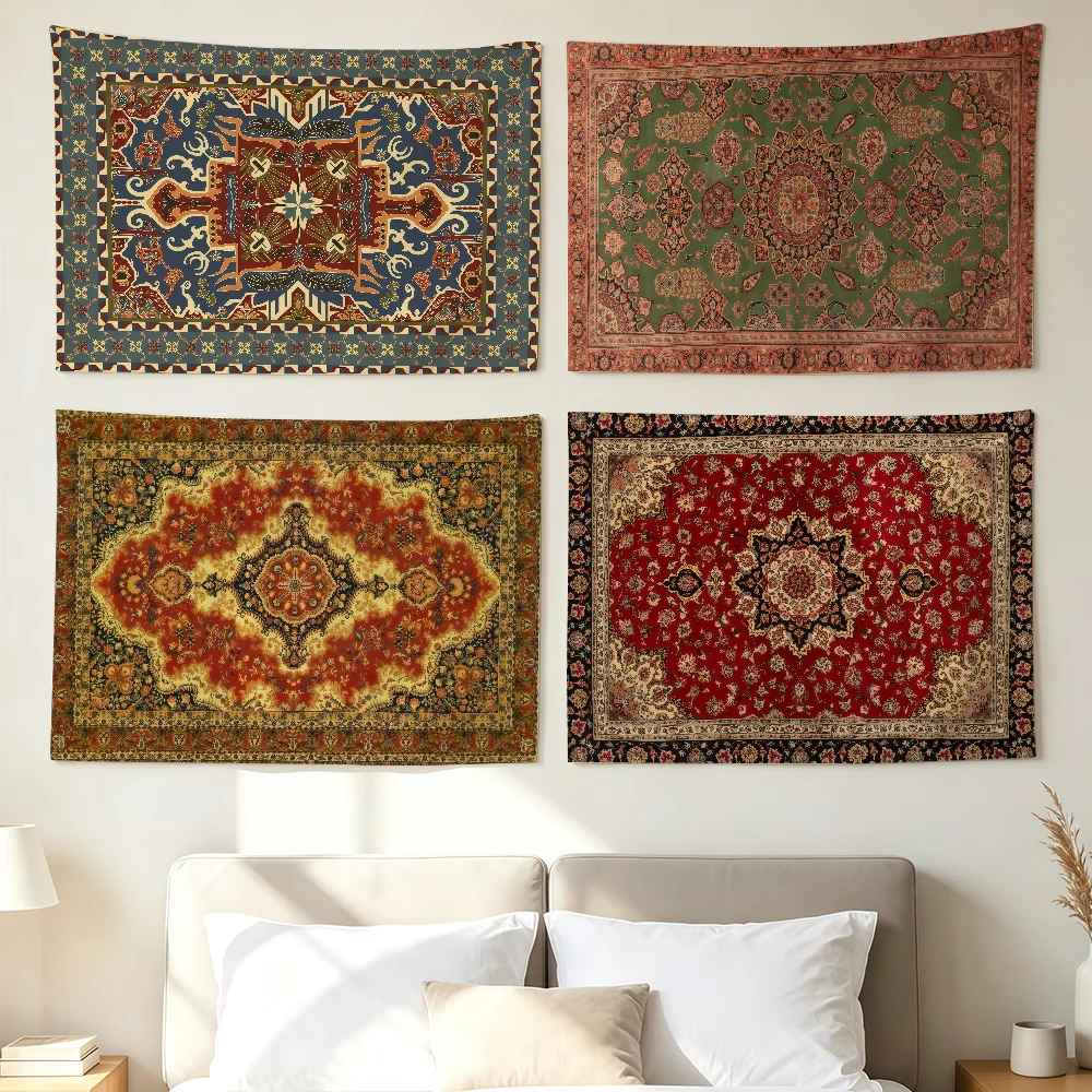 Persian Carpet Flag Wall Decorations Home Decor Suitable For Living Rooms Bedrooms Dormitories Parties And Holidays