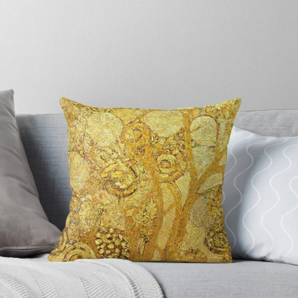 

Gustav Klimt Gold Floral Throw Pillow Covers For Sofas Luxury Pillow Case pillow pillowcase Sofa Cushions