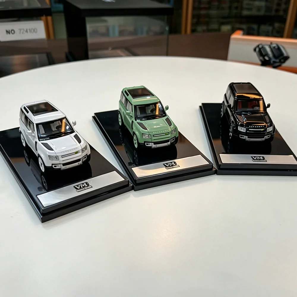 1/64 Scale Model Car Land Rover Defender D90 Alloy Model High Quality And Exquisite Collection Models Desktop Ornament Gift