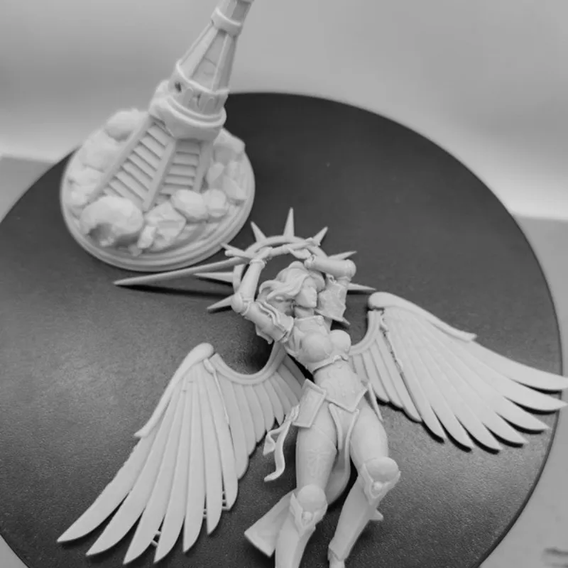 

Sword of Peace 1/24 Scale Die-casting Resin Model Kit Unassembled Diorama and Unpainted Diy Miniatures Toys Figures