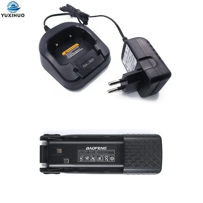 BL-8 Enlarge 3800mah Camo Baofeng uv-82 Battery + CH-8 AC Charger For UV-82HP UV82 Plus UV-8D UV-82WX UV-89 UV 82 Walkie Talkie