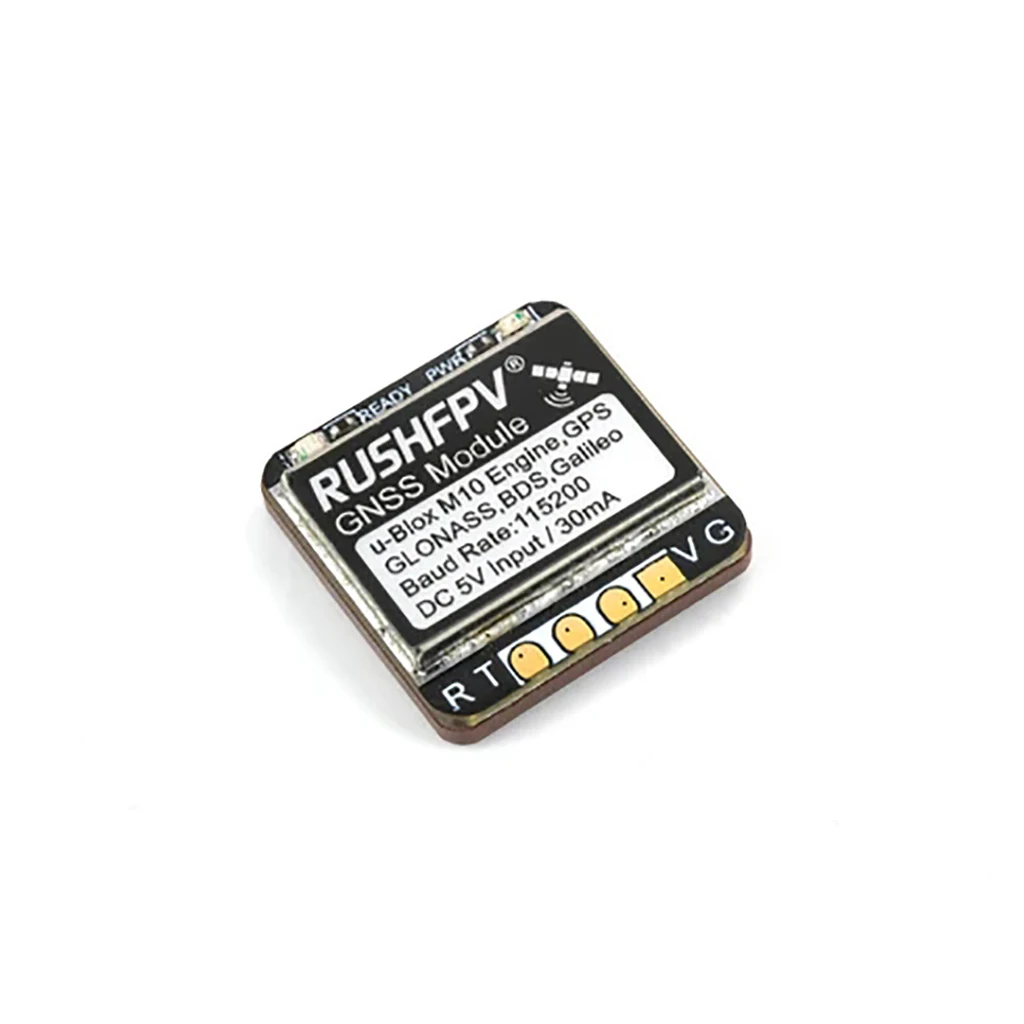 

GPS-модуль RUSHFPV GNSS NMEA, встроенная антенна, Компас для радиоуправляемого дрона, квадрокоптера с широким радиусом действия, GNSS MINI MICRO PRO