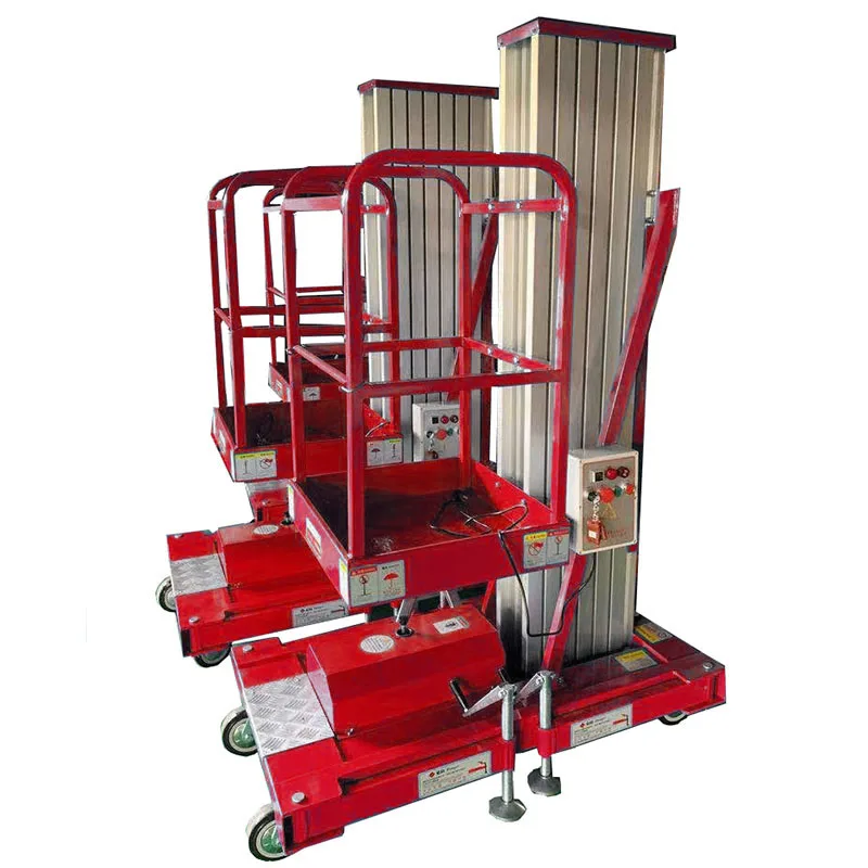 Hydraulic Aluminum Manlift Plataforma Elevadora Lift Platform Work Platform Lifts