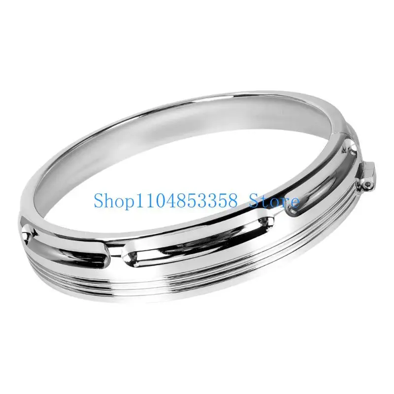 652F 7 Inch Headlight Rings Aluminum Headlamp Cover Simple Installs for Bikes Trikes
