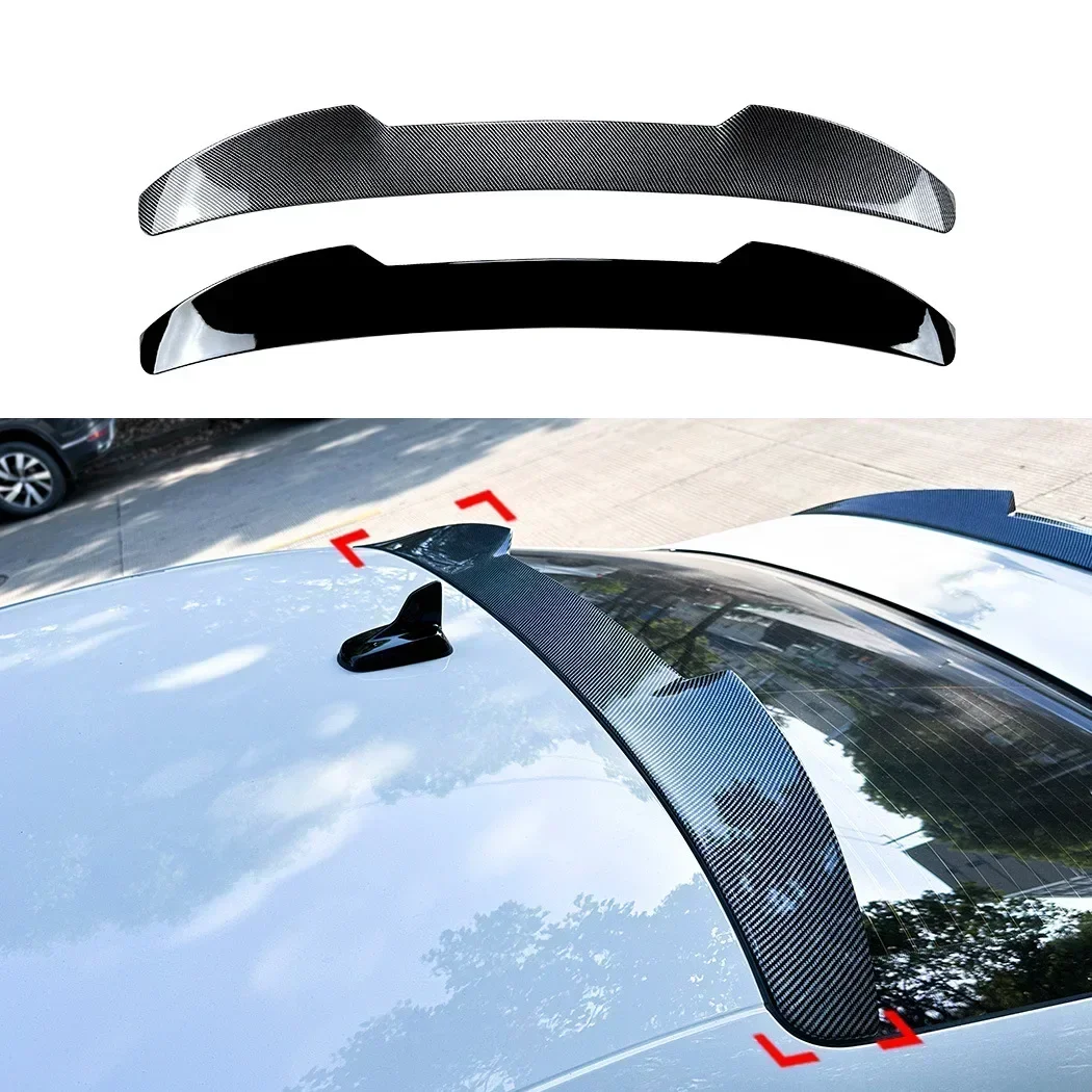 For Audi A3 S3 8Y 2019-2024 5Door Sedan Car Rear Roof Spoiler Wing Rear Window Roof Spoiler Splitter Decoration Cover Tuning