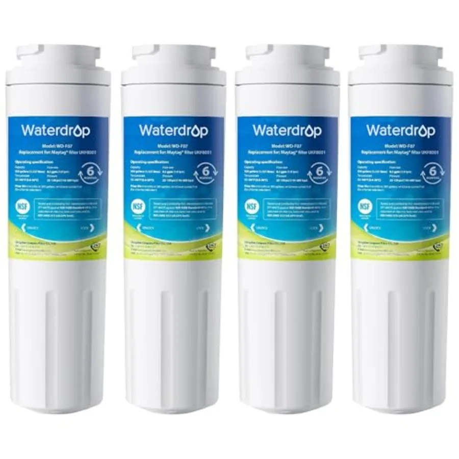 

EDRRXD Replacement for EveryDrop® Filter Whirlpool® UKF800 995 Maytag® UKF800AXX-00 UKF800AXX-750 WD-F07 Refrigerator Water Fil
