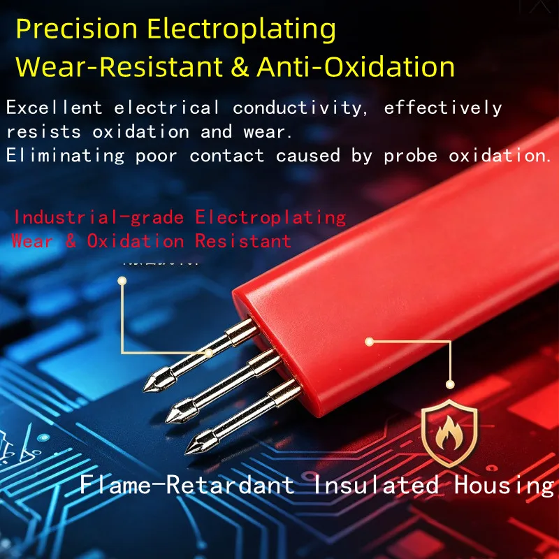 Pointed / Diamond Tip Programming Probe Module, 2.54mm Pitch, 3P / 4P / 5P / 6P, Specialized for Download & Programming