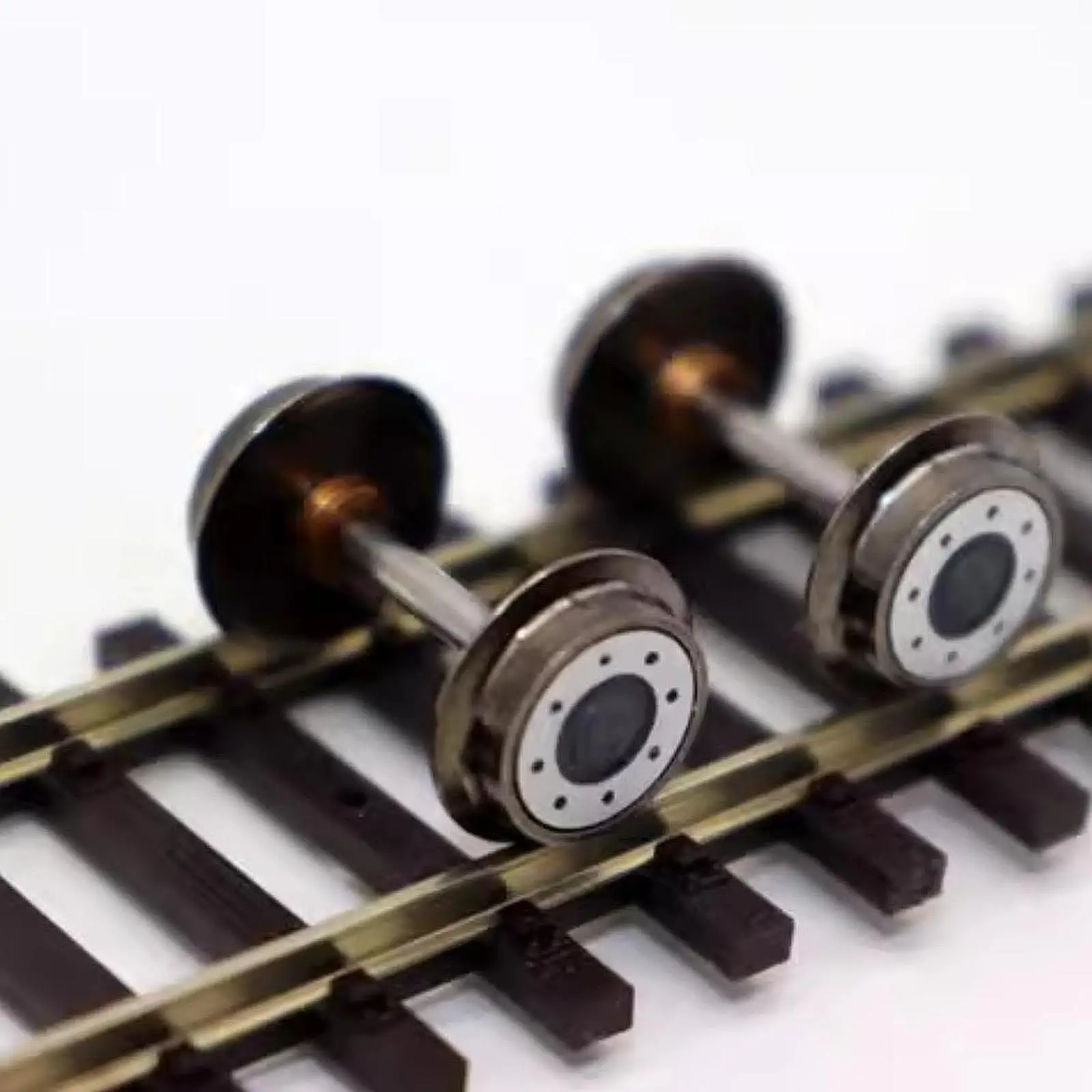 

HO Scale Wheels Model Train Accessory Accessories Spare Parts Metal Wheels for