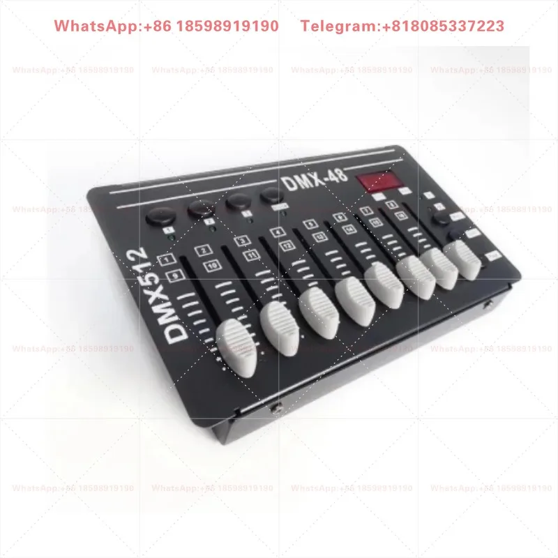 DMX-48 Portable Digital Console DMX Controller Stage Lighting Effect Controller