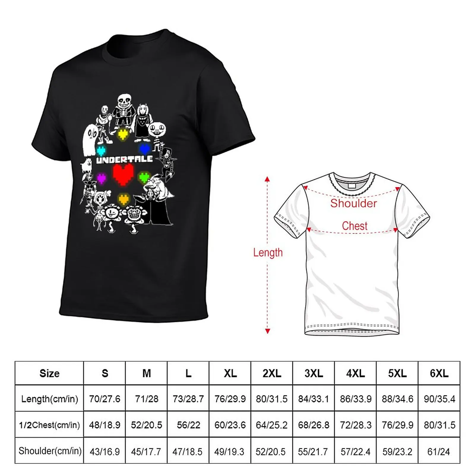 Undertale Memories T-Shirt kawaii clothes cute clothes fruit of the loom mens t shirts