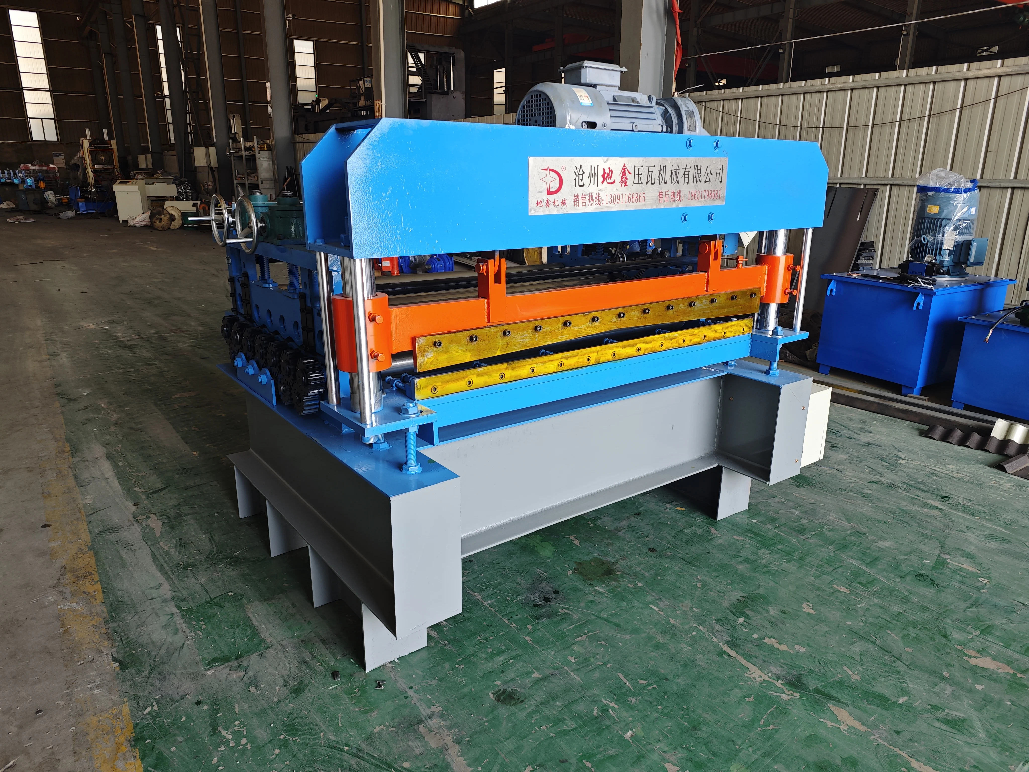 Steel Plate Cutting Roll Forming Machine Cutting to Length Steel Slitting Line