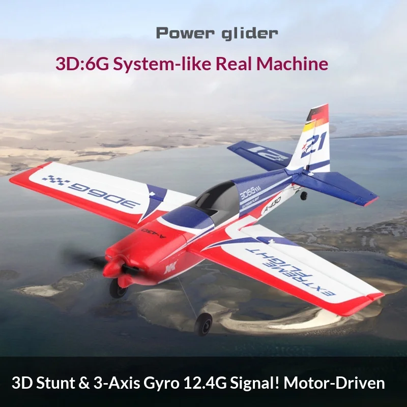 

WLtoys XA430S 4 Channel RC Airplane Brushless Motor EPP Foam Fixed Wing 3D 6G System 2.4G Aerobatic Aircraft Toy For Kids