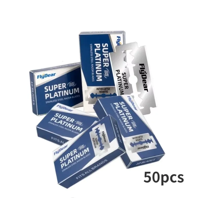 10/50/100pcs Razor Stainless Steel Double-Blade Razor Razor Razor Old Fashioned Razor Manual Shaving For Men