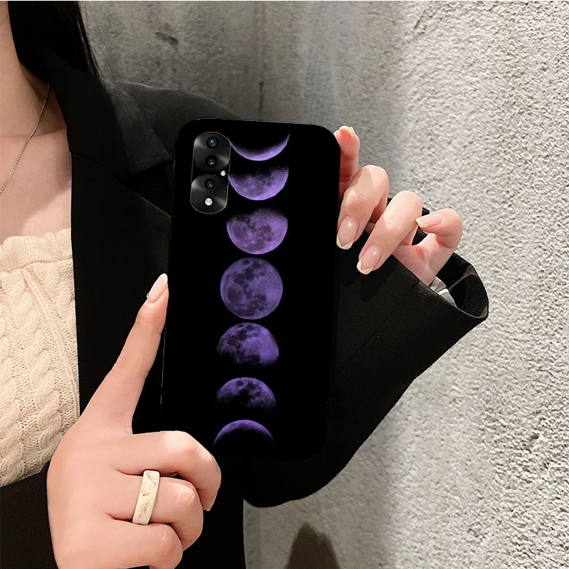 

Phone Case For Huawei Honor X8 X7 X6 50 9A 10X lite 9X 10i P20 P30 P40 P50 Lite Pro Mate20 X Purple Aesthetic Case