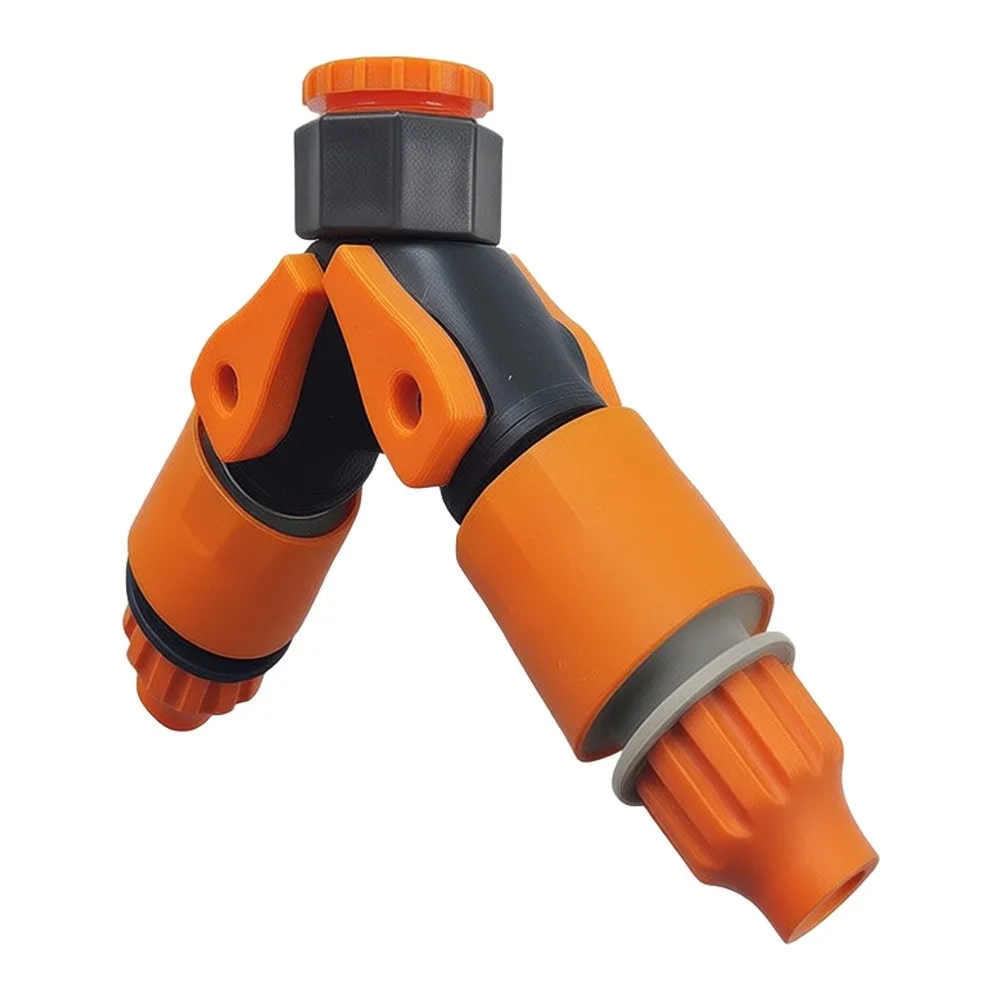 Water Flow Connector Adapter Designed for Standard Thread Sizes to Link Garden Hoses with Residential Faucet Outlets