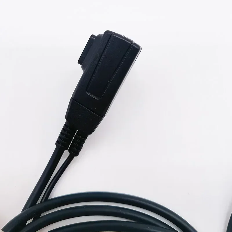 Baofeng السرية الصوتية الهواء أنبوب PTT Mic ميكروفون سماعة سماعة سماعة ل كينوود راديو لاسلكي تخاطب جهاز الإرسال والاستقبال