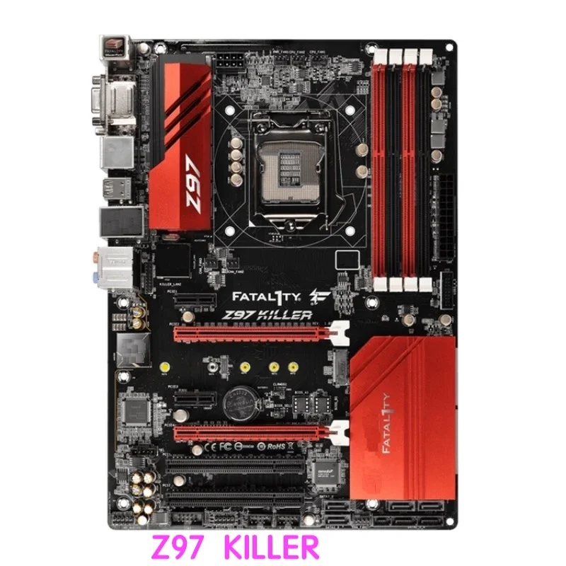 Suitable For ASROCK Fatal1ty Z97 KILLER Motherboard LGA 1150 DDR3 Mainboard 100% Tested OK Fully Work