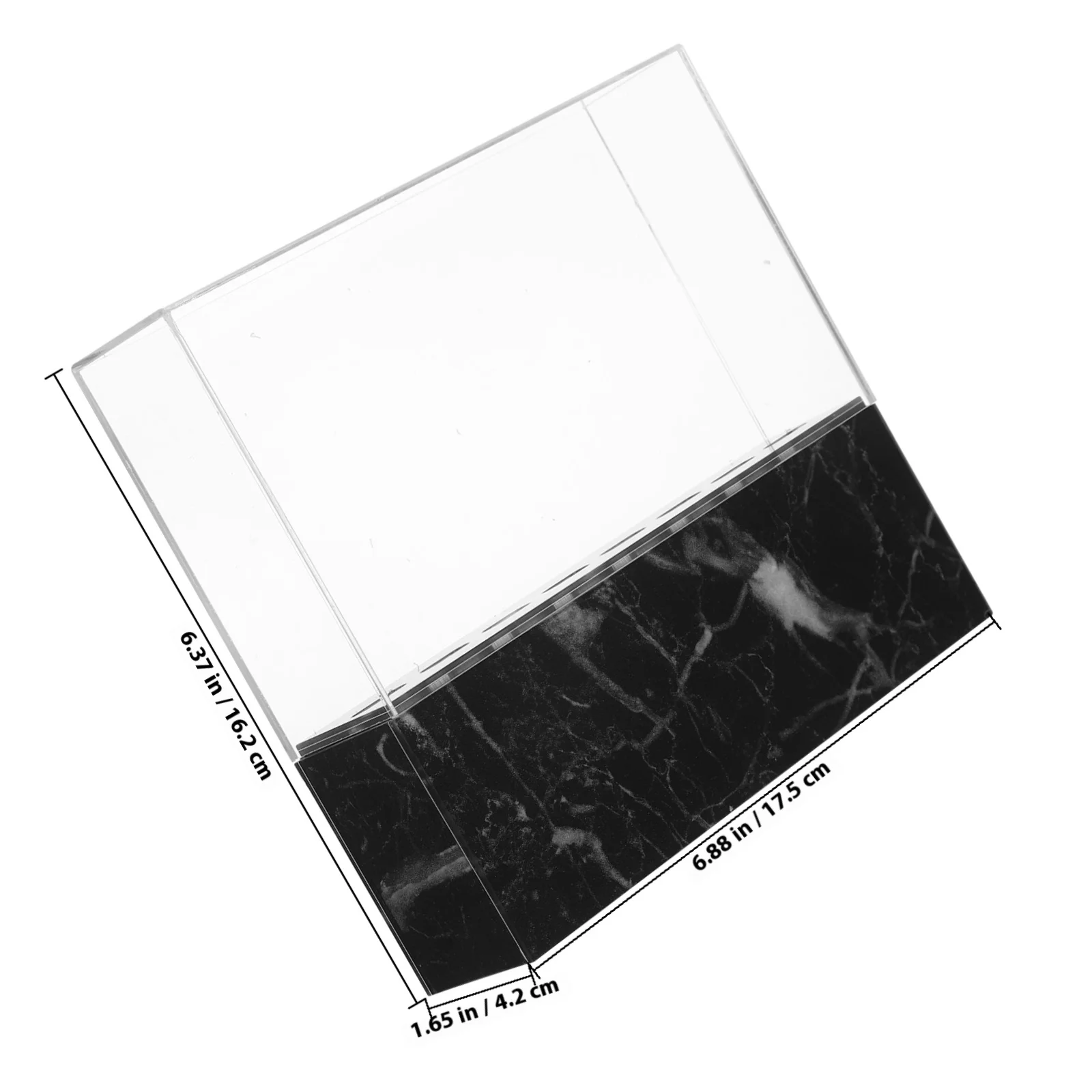 Wimperpincet Rek Acryl Make-up Organisator Marmeren Patroon Praktische Standaard Voor Salon Schoonheid Opslag Display Handig