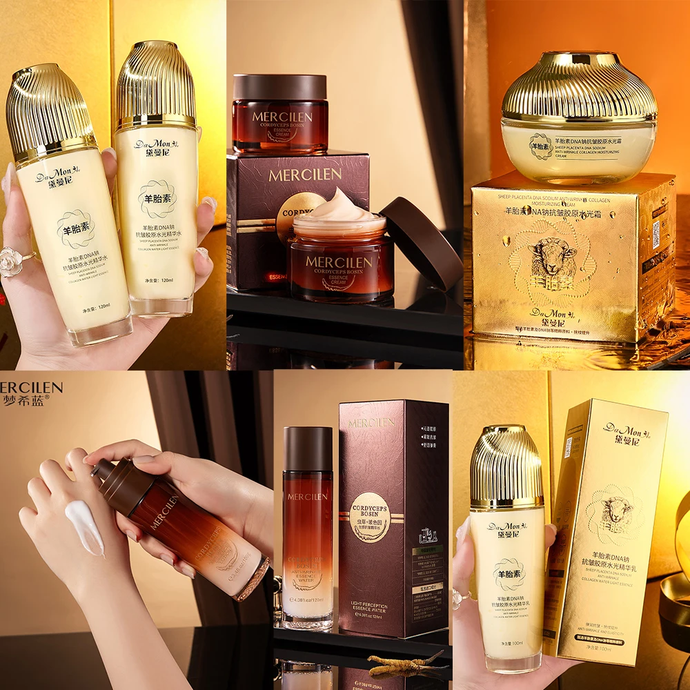 

Cordyceps Bosonin Face Cream Face Lotion Skincare Firming Lifting Facial Contour Promote Collagen Empower Elasticity Face Toner