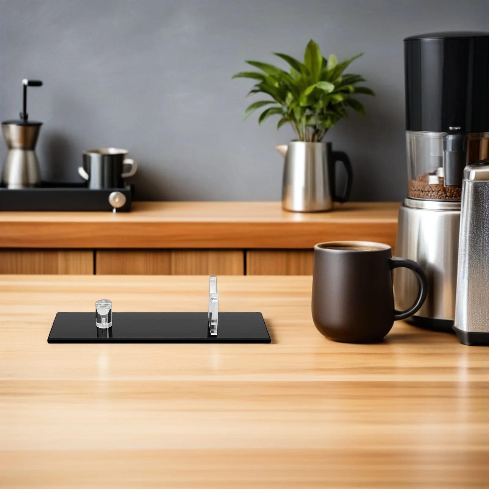 

Sturdy Transparent Acrylic Display Holder Home Kitchen Storage Stand Detachable Organizer For Cutlery Collection Easy Clean