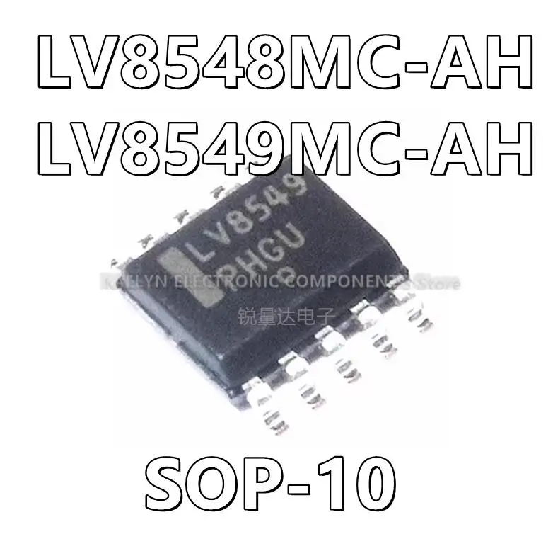 10Pcs/lot LV8548 LV8548MC-AH LV8549 LV8549MC-AH Half Bridge (4) Driver Motors Bipolar Motor Driver Power MOSFET Parallel SOP10