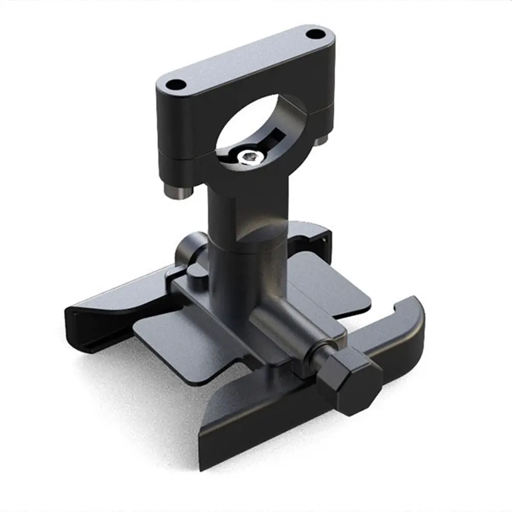 سبائك الألومنيوم دراجة نارية دراجة دراجة حامل هاتف المحمول للهواتف الذكية 4-7 بوصة GPS المقود جبل دراجة نارية الملحقات #6