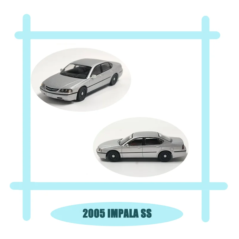 596 1:64 2005 IMPALA SS Alloy Car Model Collection Toy Souvenir Gift Static Display Scene Simulation
