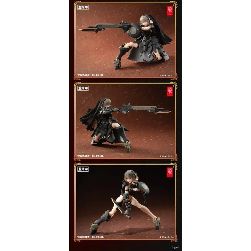 Snail Shell Original MODEL KIT Front Armor Girl Victoria PVC、ABS、POM  Anime Action Figure Collectible Model Ornaments