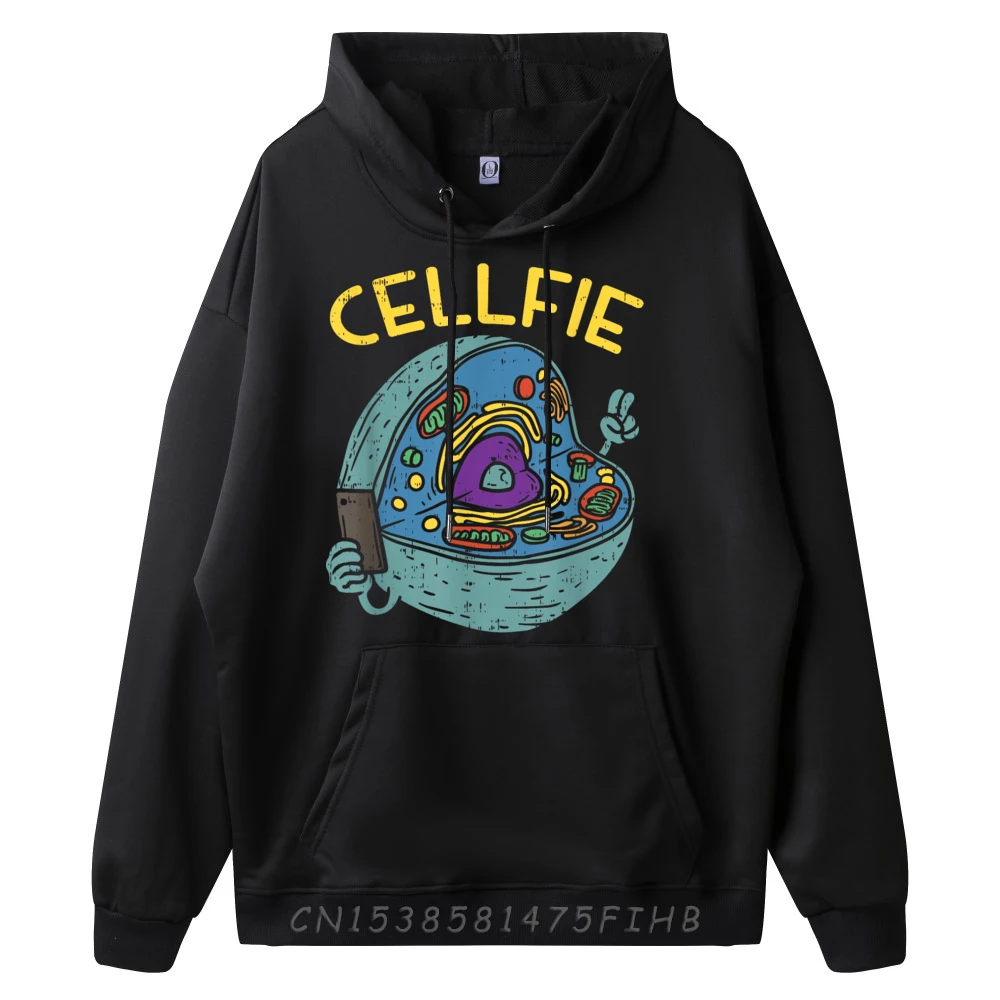 Street Sweatshrt Graphic Round Neck Cell Fie Funny Science Biology Women's Hoodies Cool Long Sleeve Sweatshirts