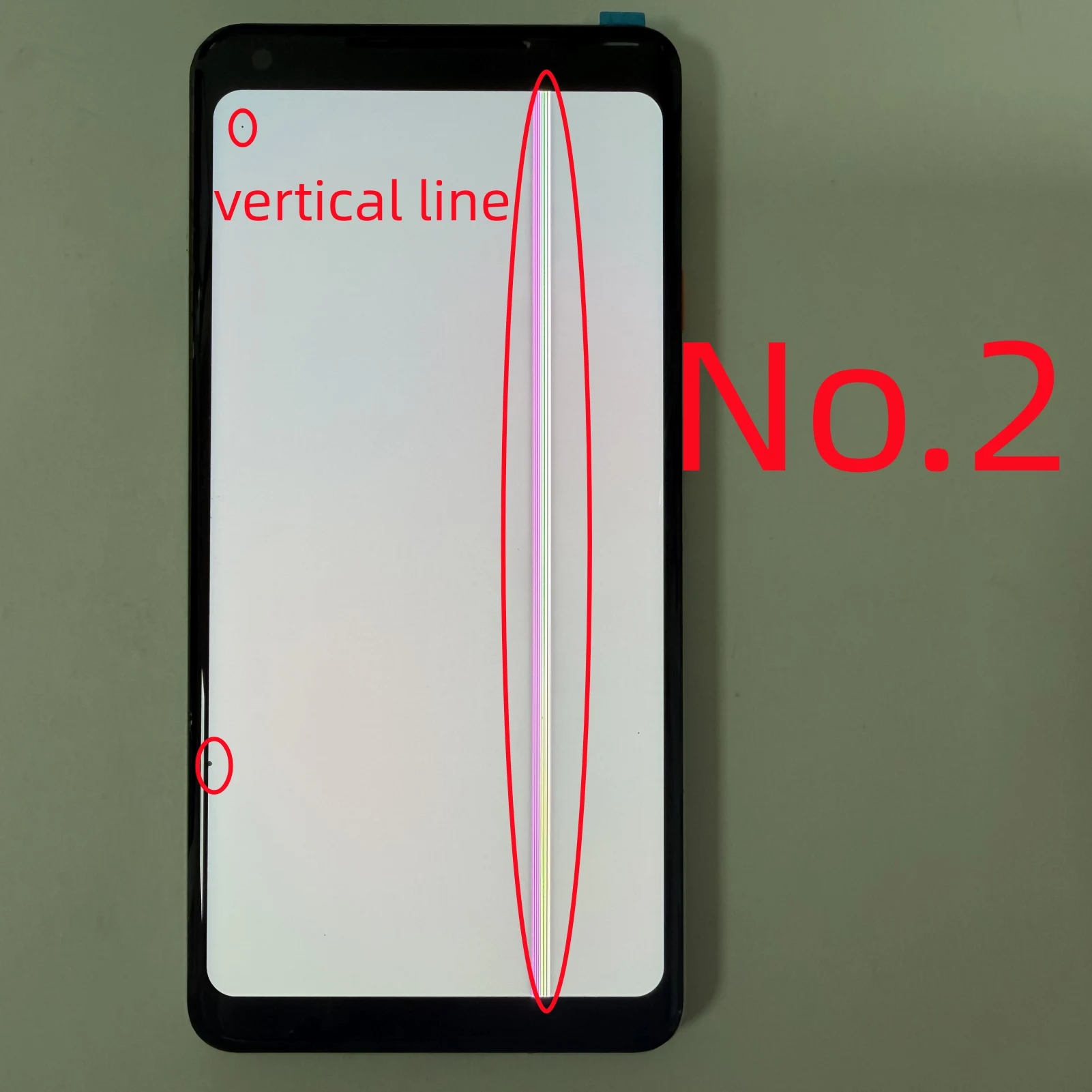 6.0"Pantalla Dot For Google Pixel 2 XL LCD Display Touch Screen Digitizer Assembly Replacement Parts for Google Pixel 2XL AMOLED