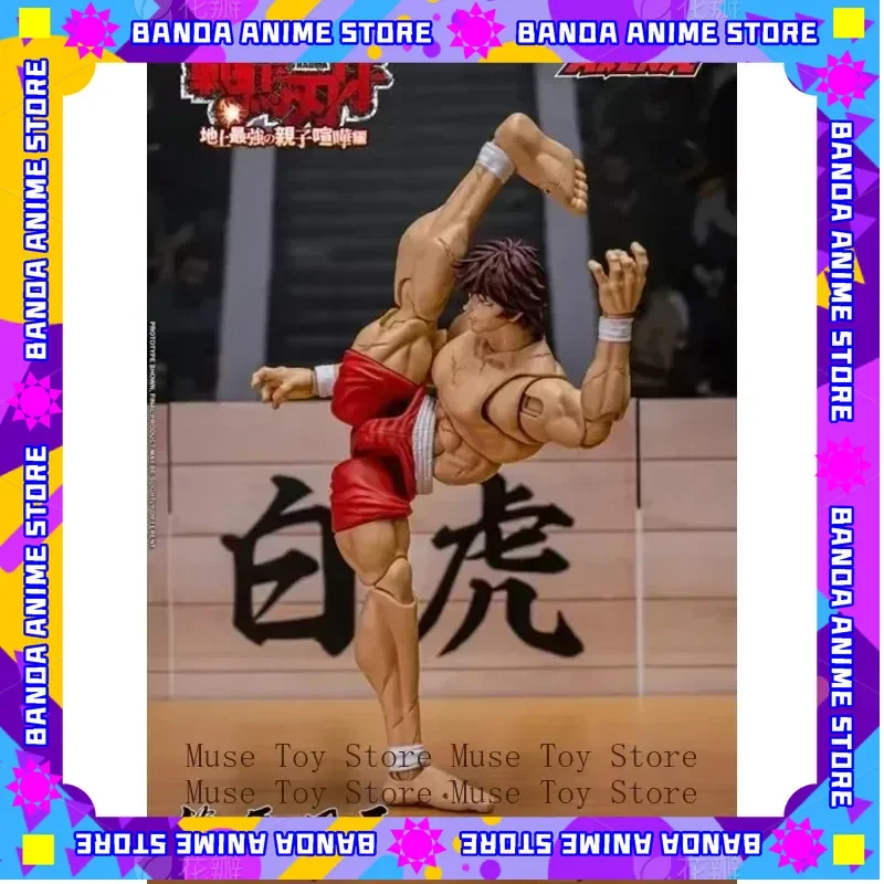 

In stock【2025 Q3】Storm Toys BHSA01 1/12 Scale Hanma Baki Double Head Male Soldier Action Figure Model Full Set Toy