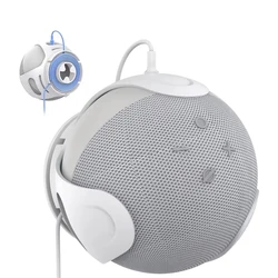 Wall Mount Holder For AmazonEcho Dot 5/4 Smart Speaker Case Holder For Space-Saving