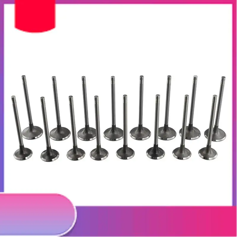 

16 Pcs Intake Exhaust Valves For A3 A4 A5 A6 VW Golf GTI Tiguan Passat B7 CC Jetta 06D 109 601 M 06D 109 611 H-Y79A