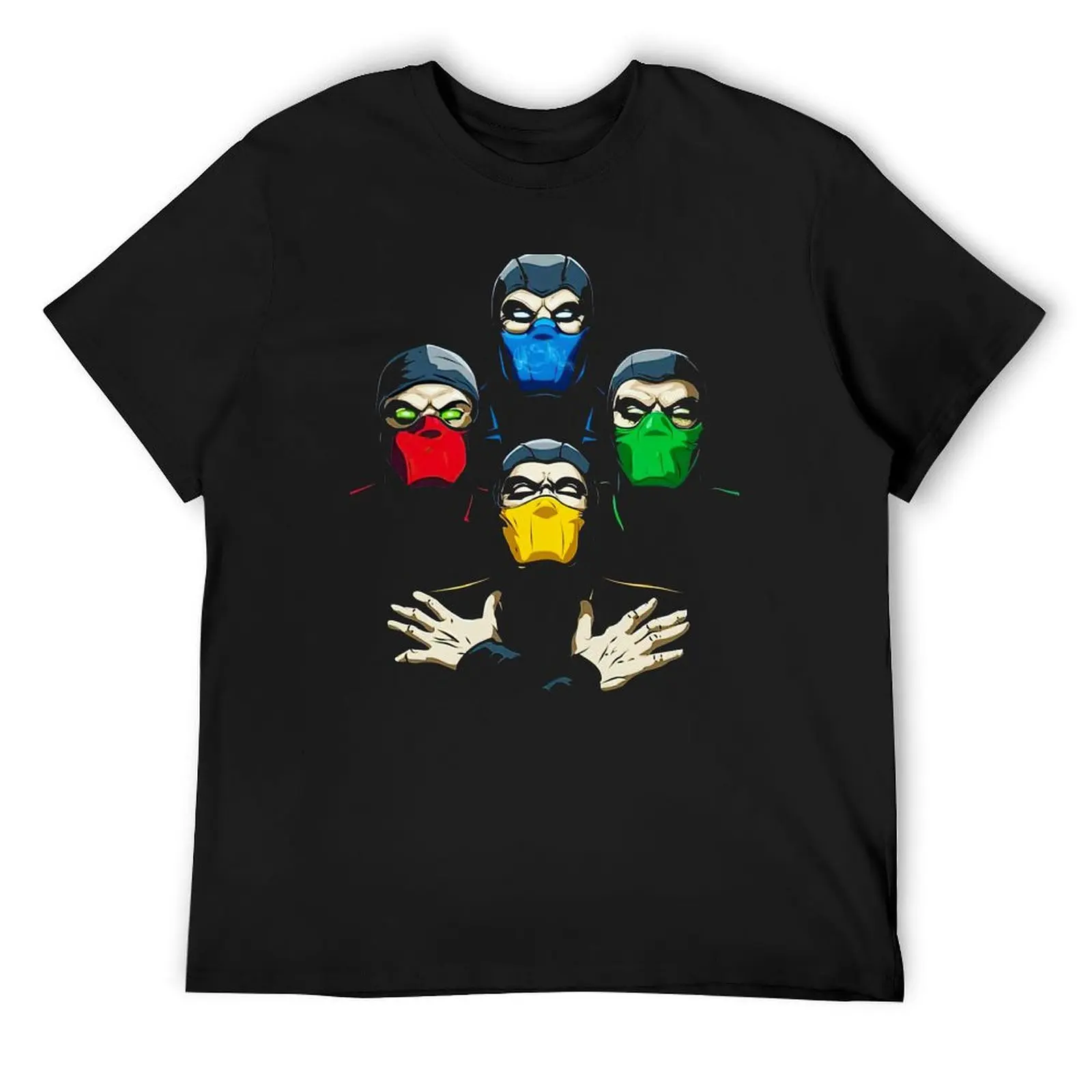

Mortal Kombat The Four Legendary Ninjas T-Shirt basketball graphic tees sublime cotton graphic tees Short sleeve tee men