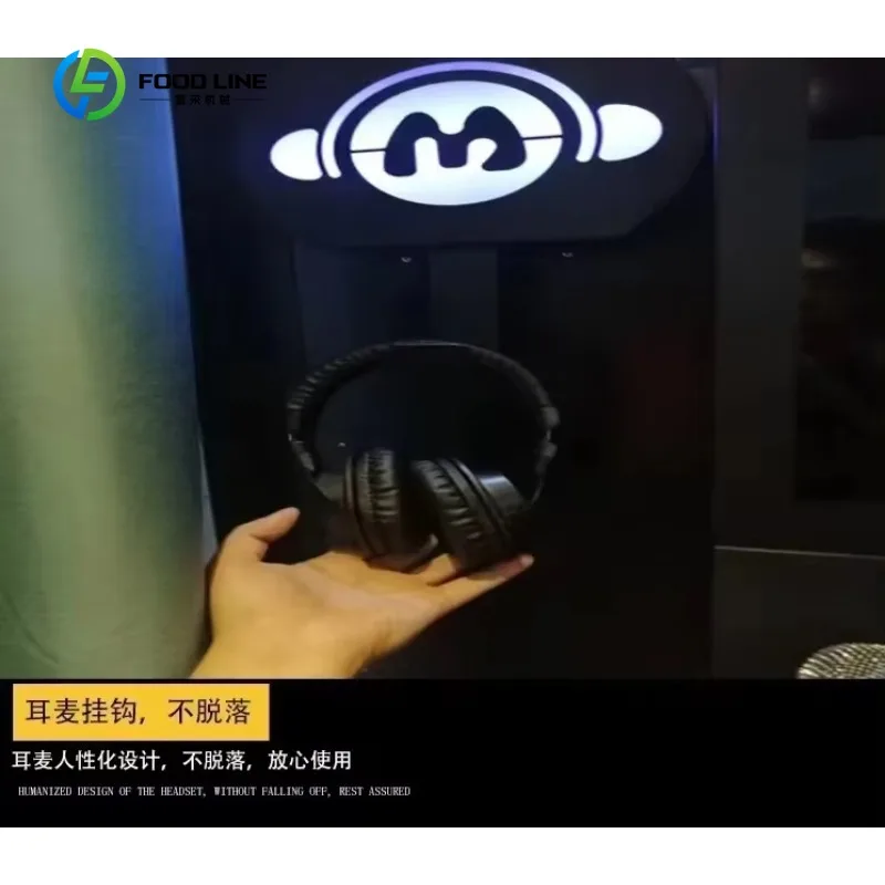 Customized Soundproof Mini Karaoke Singing Booth 2 Player Coin Operated for Mall Commercial Use CE Certified