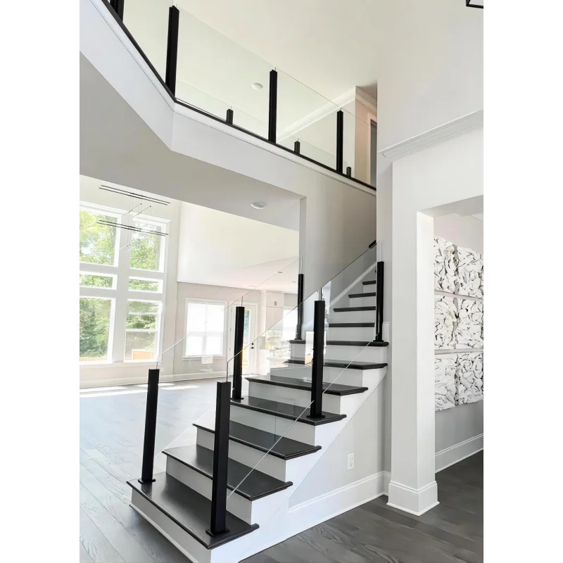 custom.Stainless Steel Stair Guardrail Balcony Stair Guardrail Handrail