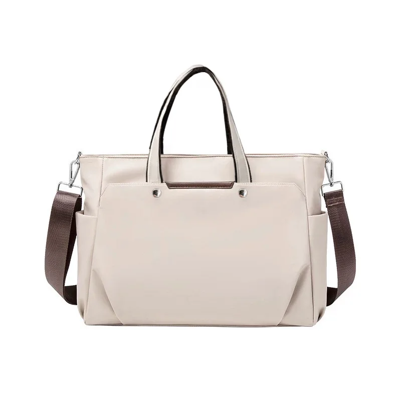 

Multi Carry Minimalist Tote Bag Oxford 15 inch Laptop Handbags Office Commuting Crossbody Shoulder Bags Women Travel Daily Totes