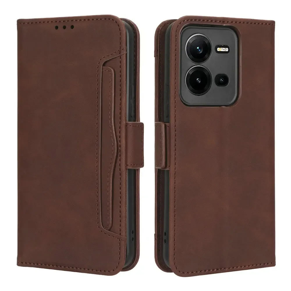 

V25 Pro Y36 Y35 Luxury Case Leather Card Wallet Book for Vivo V29e V21e Y31 V23 Y22 Y33s Y02s V25e Y 36 21 V 27 V21 E Flip Cover