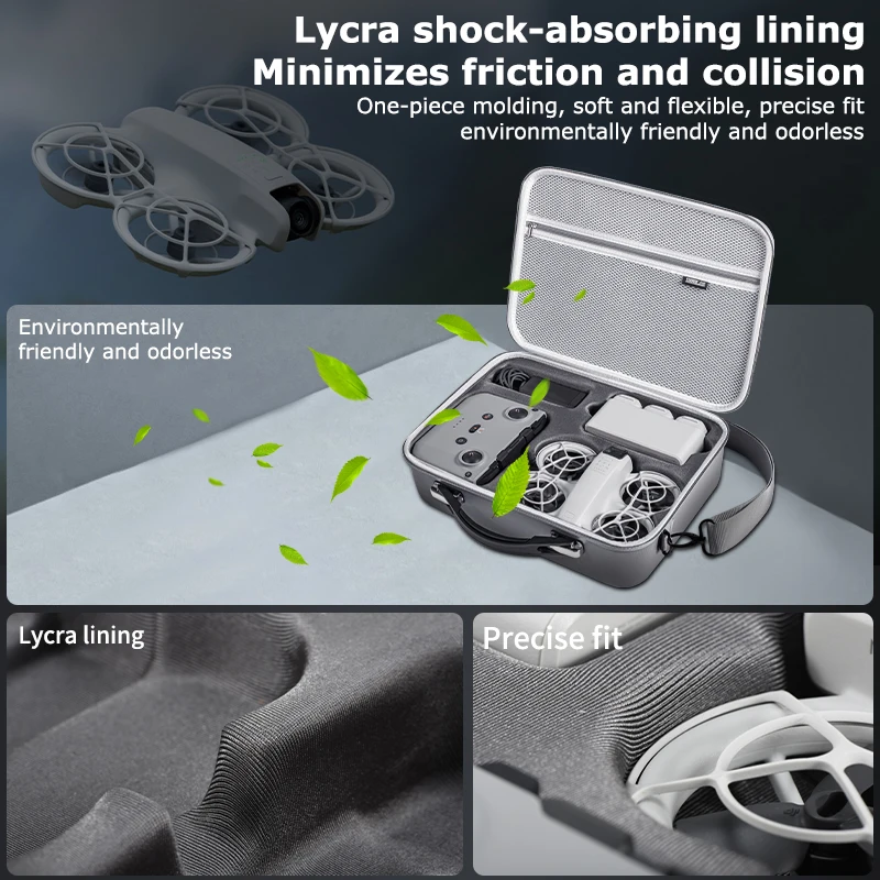 Tragetasche für DJI Neo Fly More Combo Zubehör Tragbare PU-Aufbewahrungstasche Schutzhülle für RC-N3/N2 Fernbedienung – Detail 5