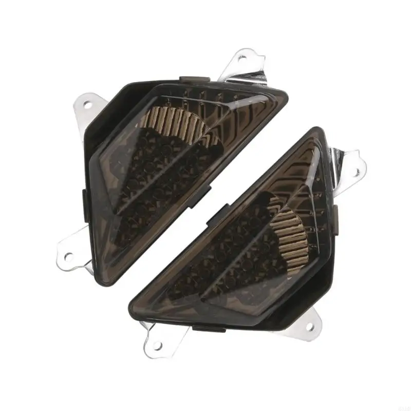 2025 New 2Pcs Motorbike Measure Radiances Impermeable Plan Permanent ABS Substance Easy Installation