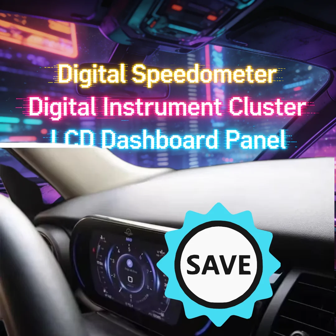 2024 Latest Original Car Digital Cluster Instrument For BMW Mini Cooper 2014-2023 Linux System LCD  Speedmeters Dashboard player