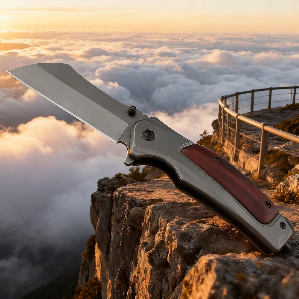 DA107 صلابة عالية 5Cr13Mov شفرة البرية بقاء سكين للفرد في الهواء الطلق التخييم الصيد القتالية سكين التنزه تسلق سكين