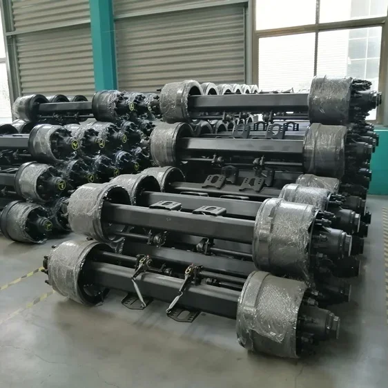 Super Sale 13 16 18 20 25 Ton Hydraulic Turn Steering Axle for Trailers