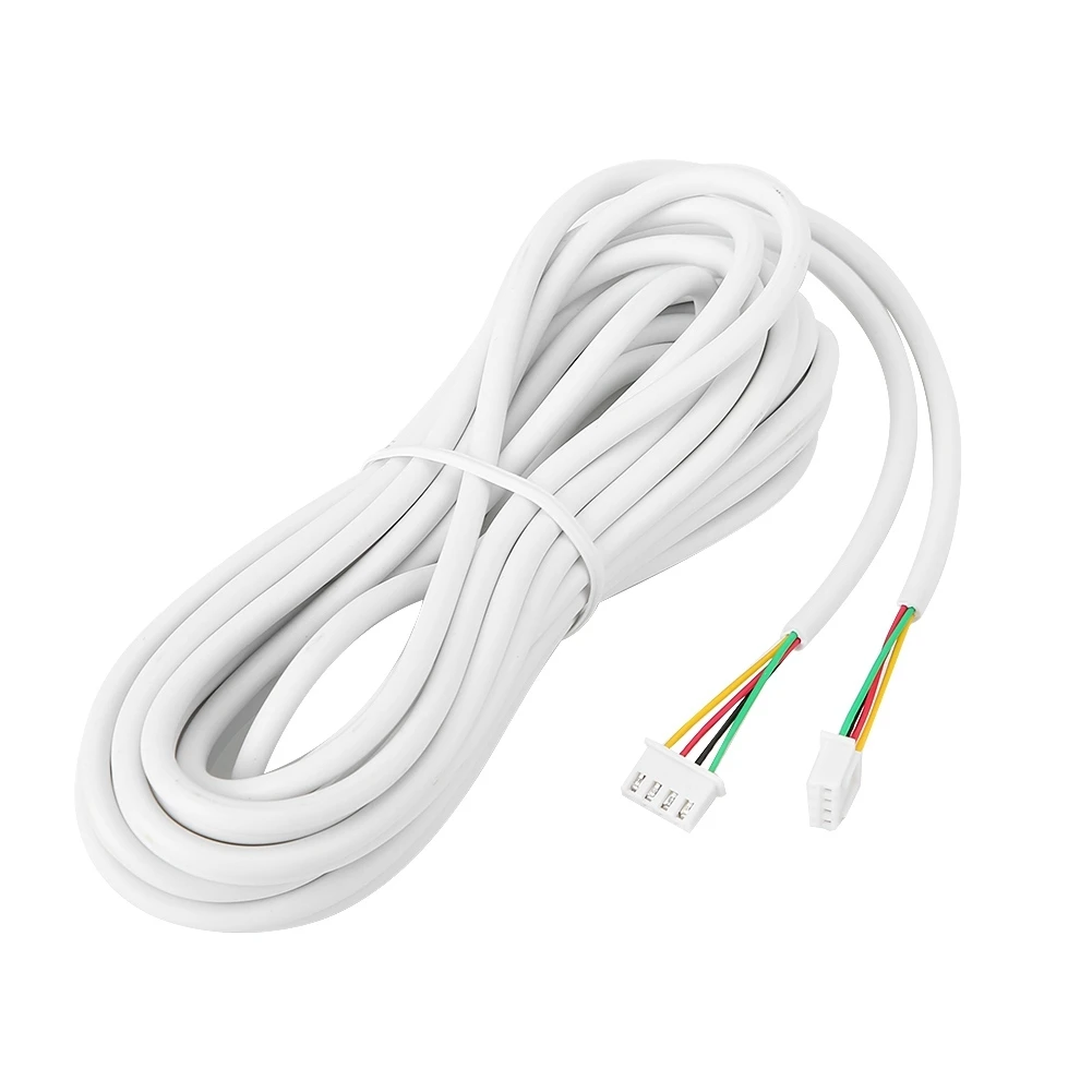 4-Core 30 m 0.3 mm Round Flexible Copper Cable For Video Door Phone System