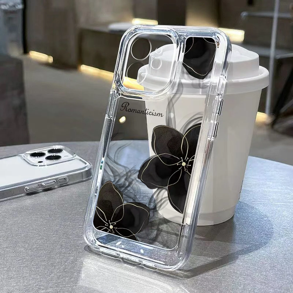 

Clear Case For Xiaomi 11 Lite 5G NE Case Xiaomi 11T 12T 12 Lite 10T 13 11i Poco X5 X3 X4 Pro F3 M3 F4 Silicon Floral Funda Cover