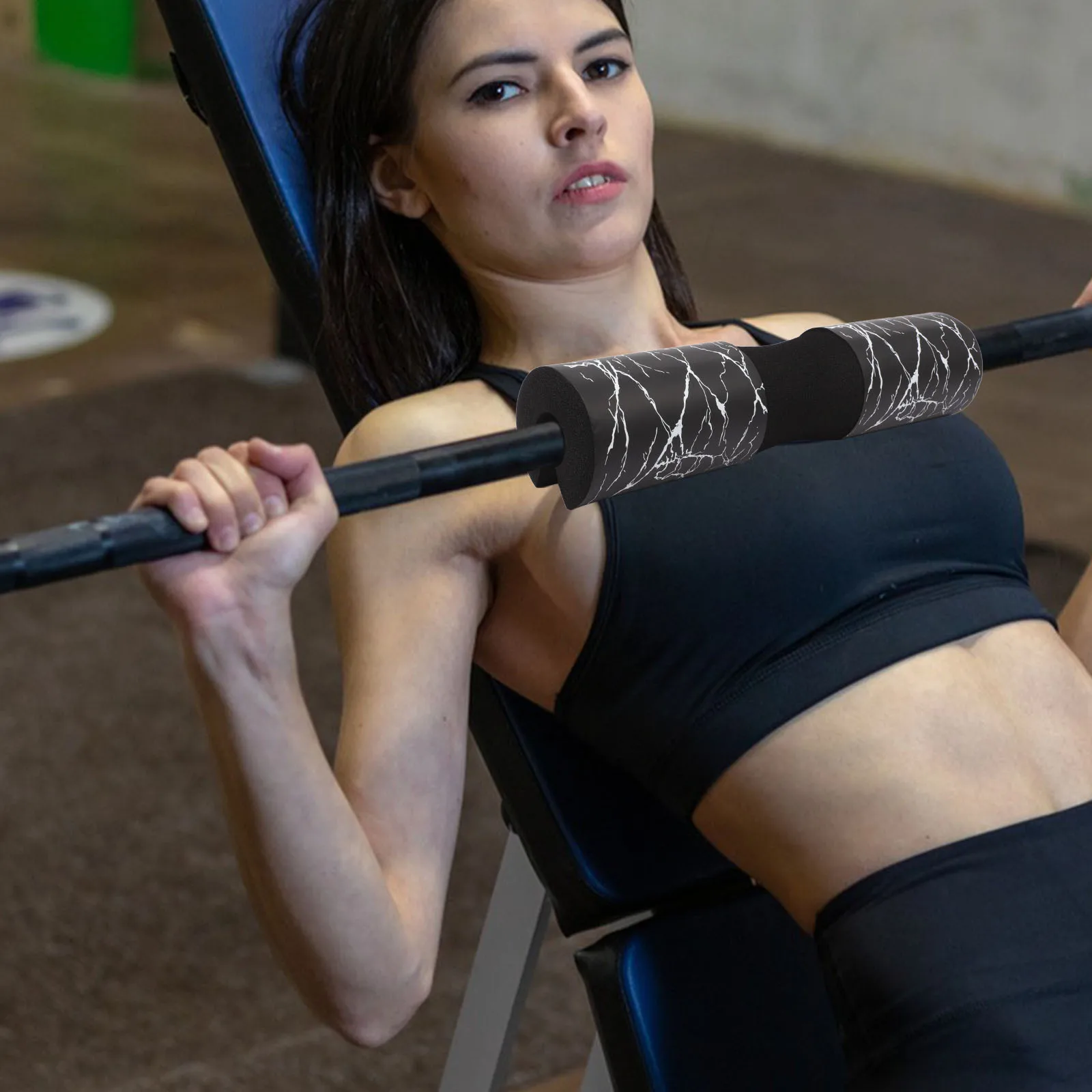 

Barbell Pad Nbr Foam Shoulder Protector Neck Cushion for Squats Hip Thrusts Support Barbell Cushion Gym Fitness Equipment